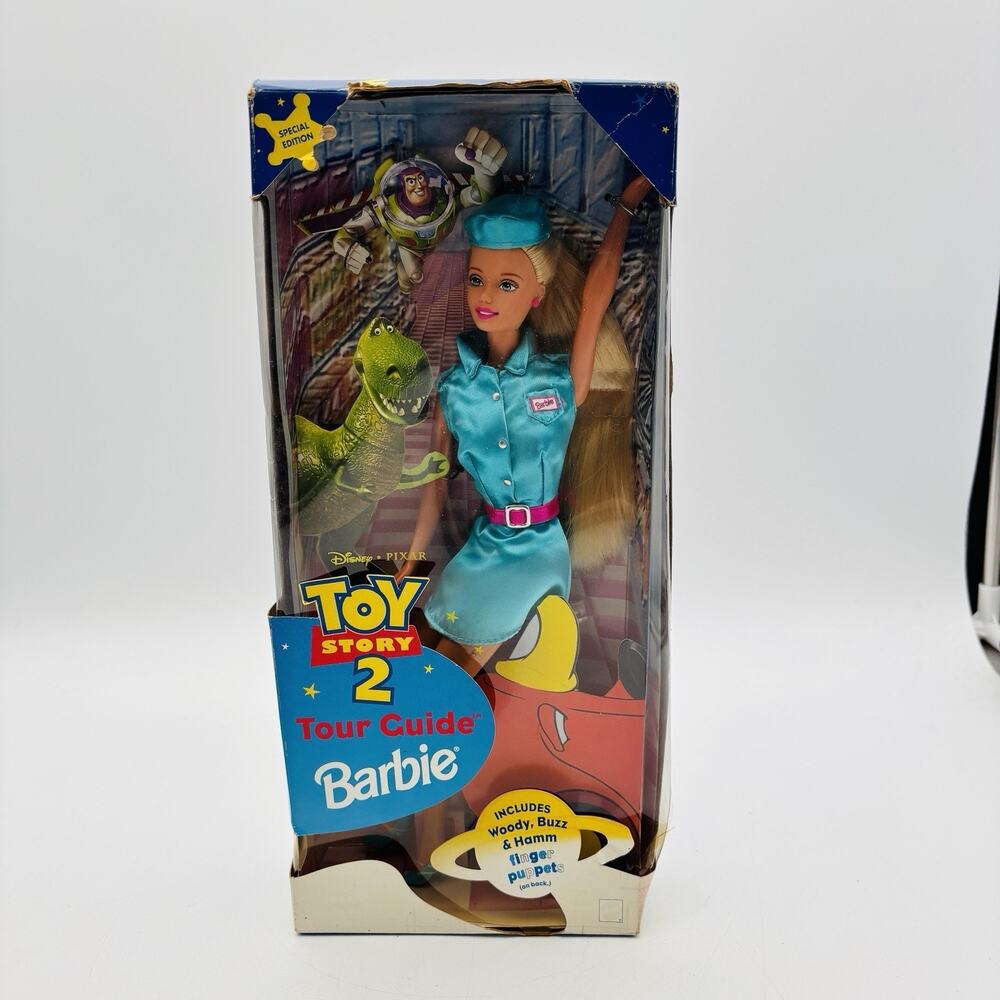 New Mattel Toy Story 2 Tour Guide Barbie Special Edition Doll, 1999 Unopened